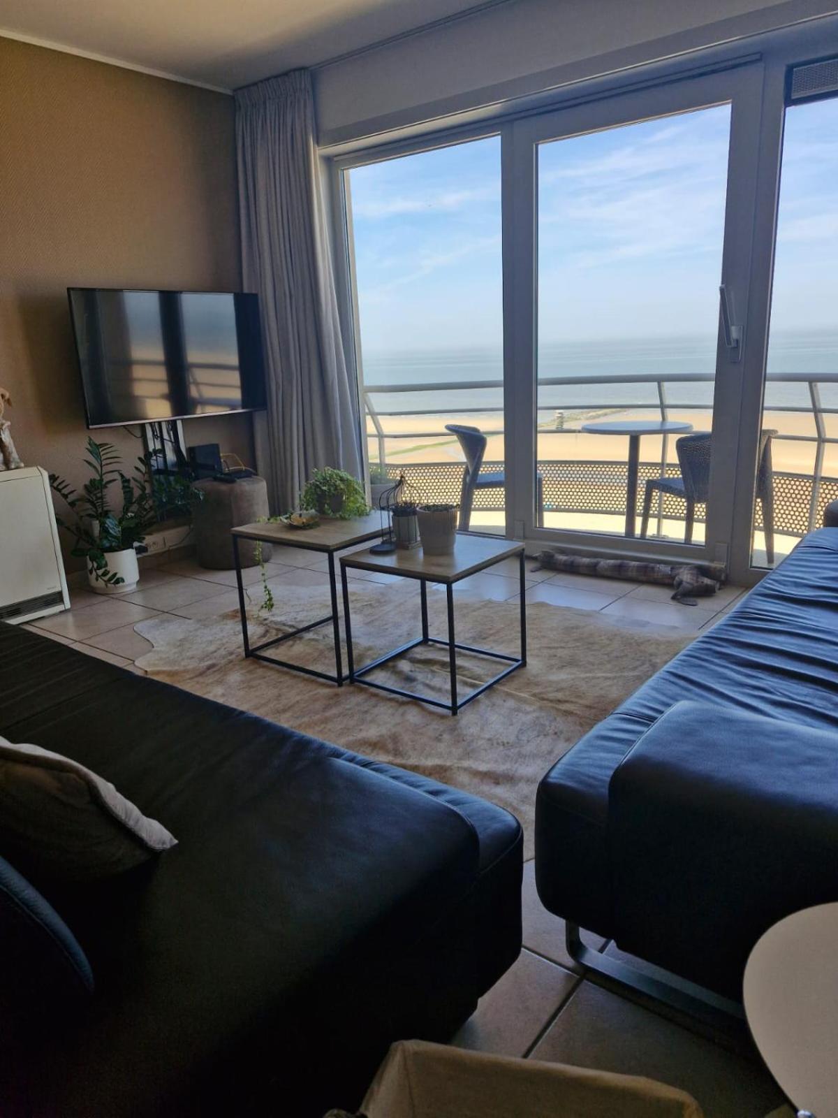 Appartement Met Zeezicht, Zwembad & Garage Ostenda Pokój zdjęcie